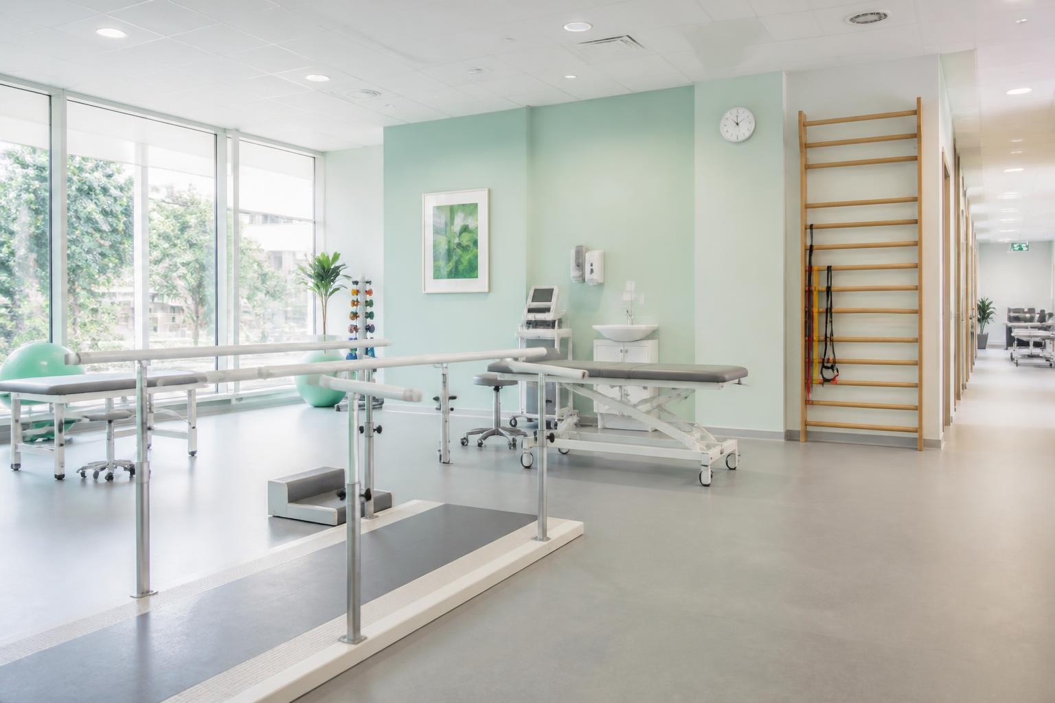 Therapy rooms — clinical environment managed in Therapotics
